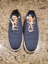 COLE HAAN Men’s Zero Grand Stitchlite Navy Blue Wingtip Oxford Shoes Siz... - $54.45