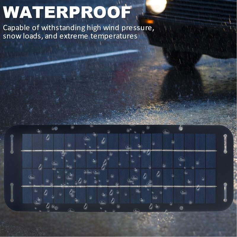 12V Solar Panel Kit, High-Efficiency IP65 Waterproof Trickle Charger with Suctio Item image 6