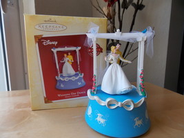 Disney Hallmark Keepsake Cinderella Wedding Day Dance Animated Figurine  - $30.00