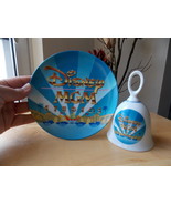Disney 1987 MGM Studios Plate and Bell Set  - $34.28 CAD