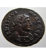 ANCIENT ROMAN Emperor CRISPUS 322 to 323 Ad Lyons mint Ae bronze Coin - £23.97 GBP