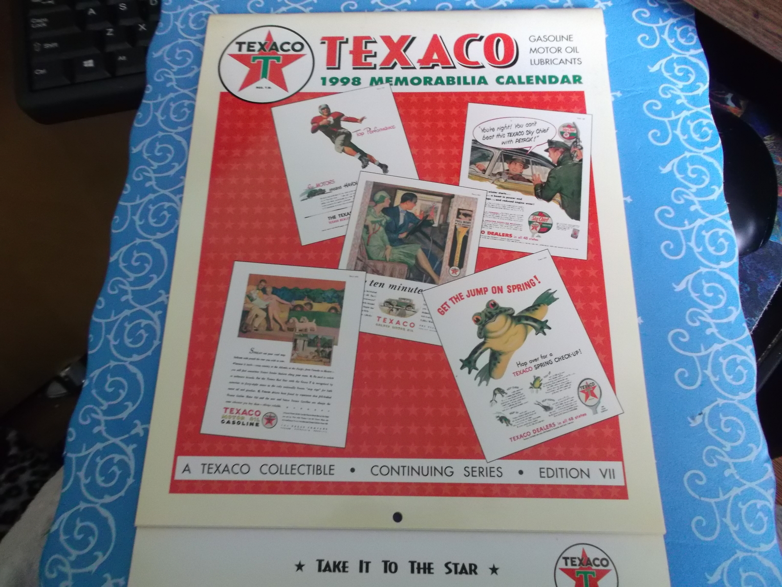 Primary image for 2015 Texaco Calendar which is a 1998 Memorabilia Calendar Edition VII Sample