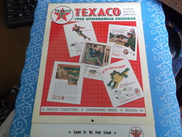 2015 Texaco Calendar which is a 1998 Memorabilia Calendar Edition VII Sa... - $27.25 CAD