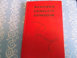 1936 Rumford Baking Powder Complete Cookbook Revised &amp; Customer Letter - $55.00