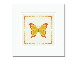 Cross Stitch Pattern Butterfly Papilio Nobilis, PDF- designed by Lucy X Stitches - $4.50