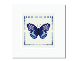Cross Stitch Pattern Butterfly Lexias Amlana, PDF - designed by Lucy X Stitches - $4.50