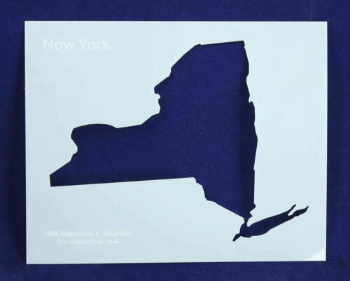 State of New York Stencil 14 Mil - Painting /Crafts/ Templates - £12.40 GBP