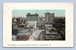 Main Street View East From Wilder Building Rochester NY 1909 DB Postcard O3 - £4.63 GBP