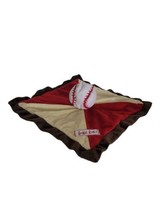 Babies R Us Baseball Home Run Lovey Security Blanket Baby Plush Crinkle Sports - £7.88 GBP