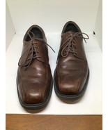 Nunn Bush Men&#39;s Sz 8.5 Dress Shoe, Comfort Gel Series, Brown Leather, Si... - $24.26