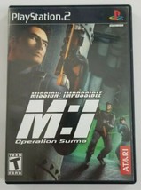Mission Impossible MI Operation Suma PS2 Game 2003 Atari  - £4.70 GBP
