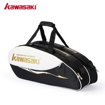 KAWASAKI Padel Tennis Bag K1G00-A8608 Large Capacity 5-6 pieces Tennis Badminton - £118.64 GBP