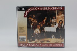 Giordano Andrea Chenier by Maria Callas Mario Del Monsco 2 CD-Set Verona 1955 - £11.72 GBP