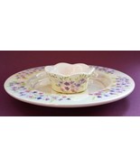 Yankee Candle Company Lilac Pillar Plate Tray and Votive Holder - £13.50 GBP