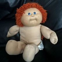 Vintage 1982 Cabbage Patch Xavier Roberts Red Orange Hair Blue Eyes Naked Doll - £62.64 GBP