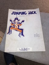 Jumping Jack Characteristic  Fox Trot, 1928 Vintage Sheet Music - £6.76 GBP