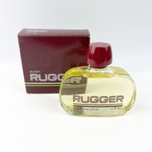 NEW Vintage Avon Rugger Men’s Cologne Plus 4 oz Splash Box 1981 - £43.24 GBP