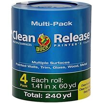 Duck Clean Release Blue Painter's Tape 1.5-Inch (1.41-Inch x 60-Yard), 4... - $33.10