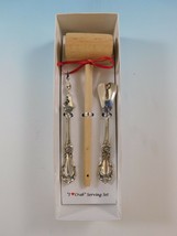 Burgundy by Reed and Barton Sterling Silver &quot;I Love Crab&quot; Serving Set Bo... - $147.51
