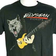Elysian Guitar Pickups Insanity Wolf M T-Shirt size Medium Mens Guitaris... - $22.11