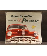 Dollar for Dollar You Can&#39;t Beat a &#39;50 Pontiac Sales Brochure Chieftain ... - $67.50