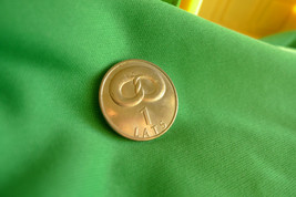 Latvia, 1 LATS 2005 PRETZEL  - Coin for Luck - $6.99