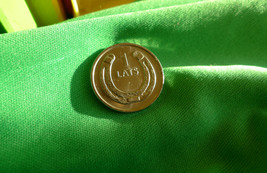 Latvia, 1 LATS 2010 Horseshoe - Coin for Luck Souvenir Collection  - £4.74 GBP