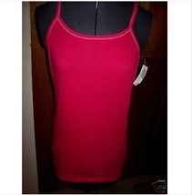 Women&#39;s/Jrs Kirra Spaghetti Strap Hot Pink W/ Lacetank Top  Size Large New $13 - £7.09 GBP