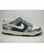 NIKE GIRLS DUNK LOW S/O BLUE/WHITE SHOES SNEAKERS 112 - $712.14 MXN