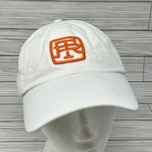 Tori Richard Baseball Hat Cap White Orange Embroidered Logo TR Adjustable - £15.63 GBP
