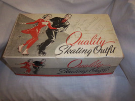 Free Shipping! Viking Skating Outfit box dated 1939 vintage figure skati... - £31.31 GBP