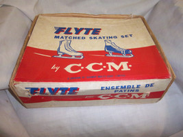 Free Shipping! CCM figure skate hockey skate box  Flyte vintage figure s... - £31.31 GBP