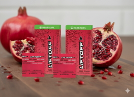 Herbalife Liftoff Energy 2‑Pack (Exp. 05/2027, 10 Tabs/Pack) - Pomegrana... - $75.72 CAD
