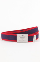 Men&#39;s Guys Diamond Supply Co Shine Forever Scout Belt Red/Navy  Buckle New$39 - £19.92 GBP