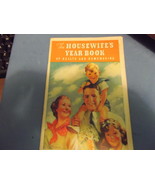 1937 Kellogg&#39;s &#39;The Housewife&#39;s Year Book of Health and Homemaking&quot; - $13.72 CAD