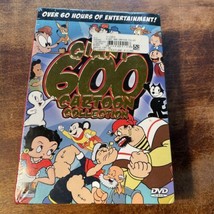 Giant 600 Cartoon Collection Dvd 2008, 12 Disc Set Brand New Factory Sealed - £10.61 GBP