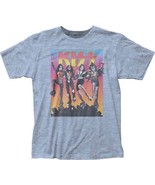 Bacio Vintage Distruttore Rétro Heavy Metal Glam Musica Rock Band T Shir... - £16.81 GBP+