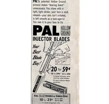 Pal Injector Shave Razors 1952 Advertisement Shaving Hygiene Hair Care D... - $28.01 CAD