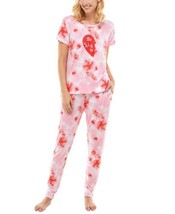 Roudelain Womens Mommy and Me T-Shirt and Joggers Pajama Set,Cloudy Tie,... - $38.70