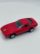 Vintage Maisto Ferrari 365 GTB Mini Racer Red Car MC Toys 1980&#39;s - $9.49