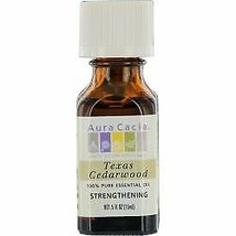 Aura Cacia Essential Oil, Cedarwood, 0.5 oz - £6.04 GBP