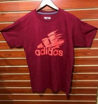 Men&#39;s Adidas Climalite FEELGOOD TEE Organic Cotton Blend T-Shirt Crew Ne... - £6.08 GBP