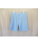 Caribbean Joe men&#39;s shorts Size 34 blue walking Bermuda inseam 9-1/2&quot; golf - £11.60 GBP