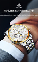 Oupinke Men&#39;s Luxury Watch Automatic 50M Waterproof Sapphire Mirror Self... - £908.43 GBP