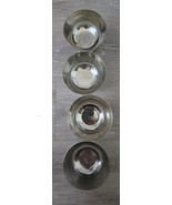 godinger silver art co condiment bowls monogram m - $94.84 MXN