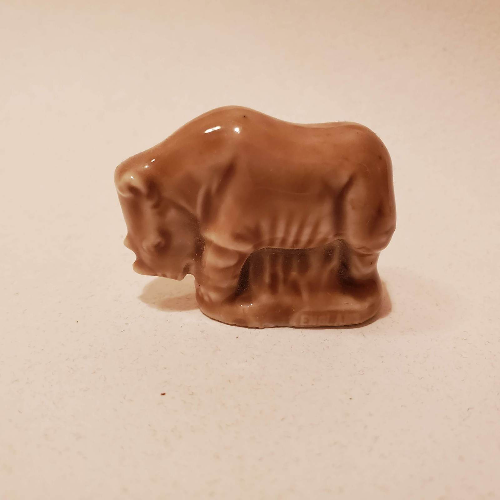 Wade Whimsies Rhinoceros Figurine, Wade England Collectibles, Wade Rhino - $6.99