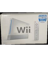 Nintendo Wii RVL-001 White Console Factory Sealed Contents WFSP Wii Spor... - $629.54