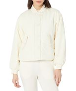 Amazon Essentials Women&#39;s Relaxed-Fit  Polyester Padded Cropped Bomber S... - $236.18 MXN