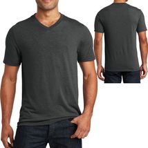 Mens Comfort Tri Blend V-Neck T Shirt Short Sleeve Tee XS-XL 2XL, 3XL, 4XL New - £9.35 GBP+