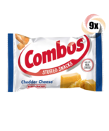 9x Bags Combos Stuffed Snack Cheddar Cheese Flavor Baked Cracker | 1.7oz - $28.40 CAD